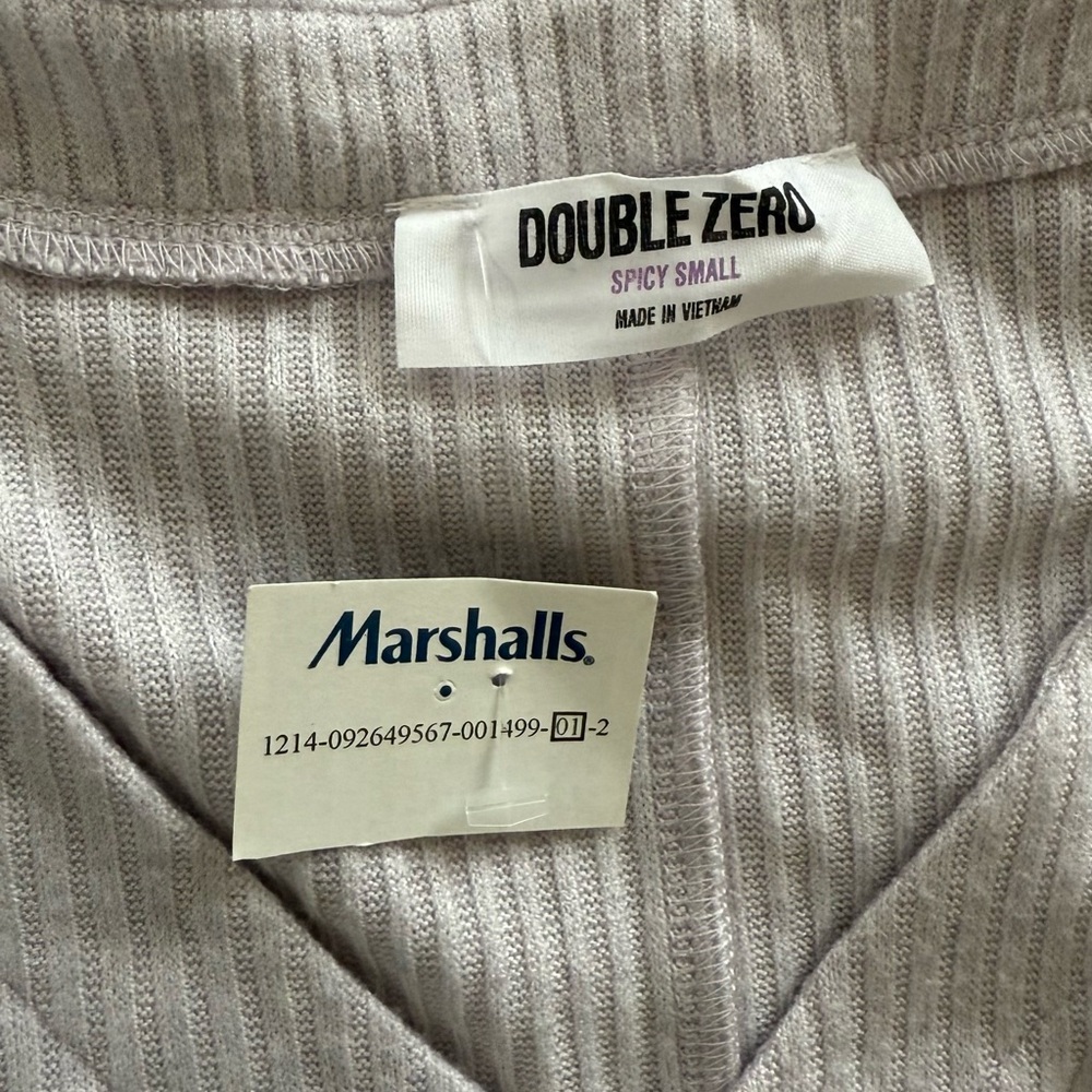DOUBLE ZERO LONG SLEEVE BUTTON DRESS SIZE SMALL - Picture 10 of 12